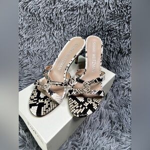 Stuart Weitzman | Shoes | Stuart Weitzman Kitten Heel Sandals